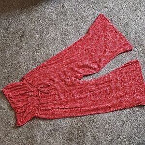 🟠Good Luck Gem Red Jumpsuit